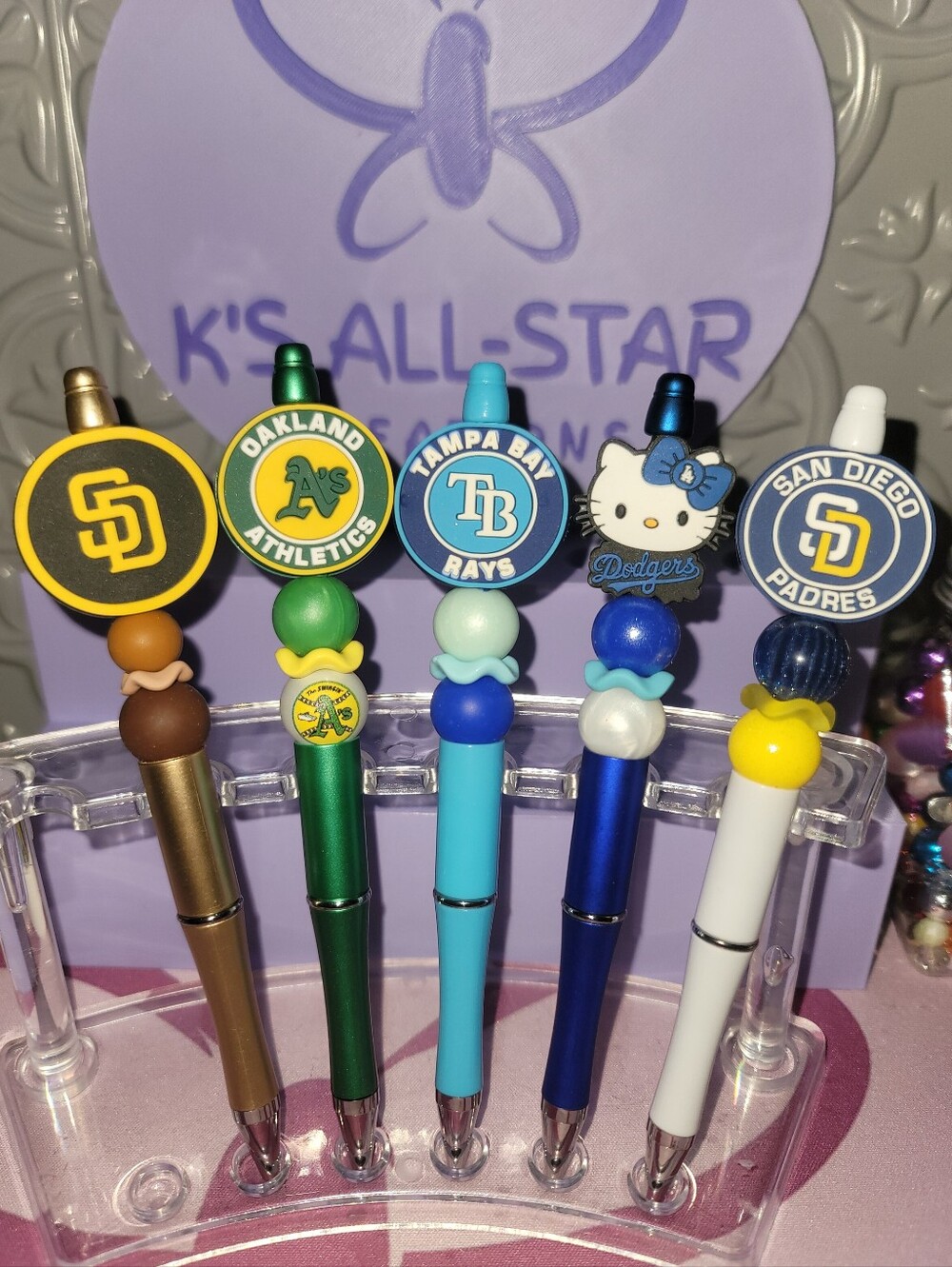 Custom Ordered Favorite Team Logo Pens - Picture 10 of 11
